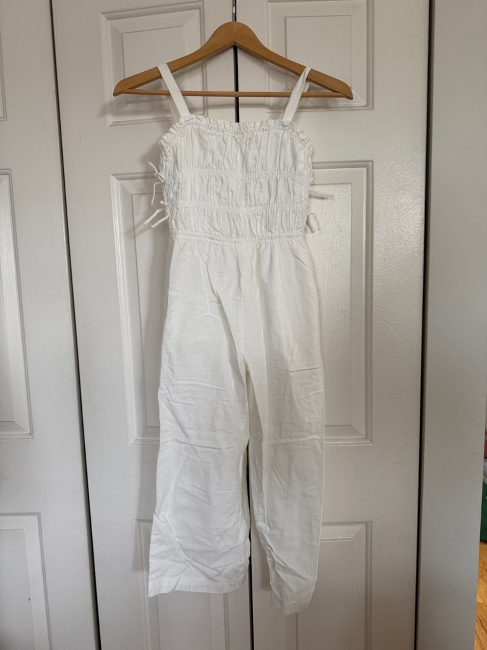 Zara Kids Girl Jumpsuit Soft White Sz 8-9/131cm